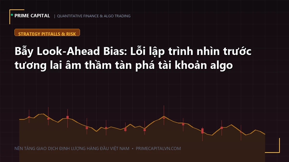 Bẫy Look-Ahead Bias: Lỗi lập trình nhìn trước tương lai âm thầm tàn phá tài khoản algo