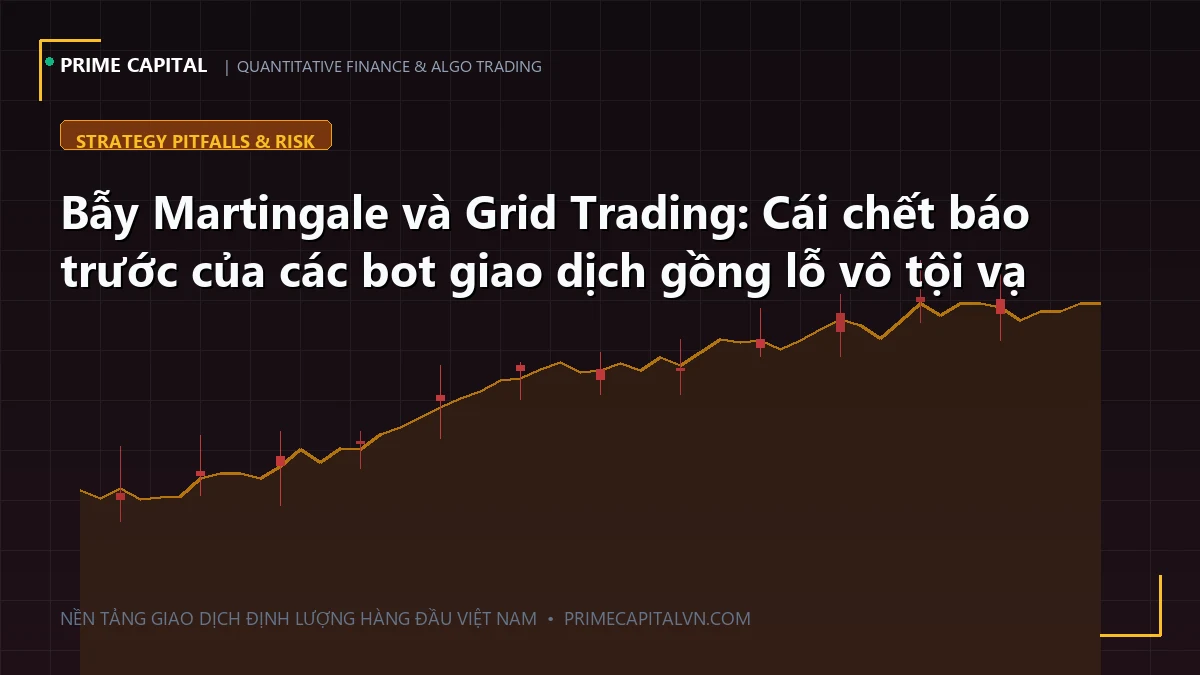 Bẫy Martingale và Grid Trading: Cái chết báo trước của các bot giao dịch gồng lỗ vô tội vạ