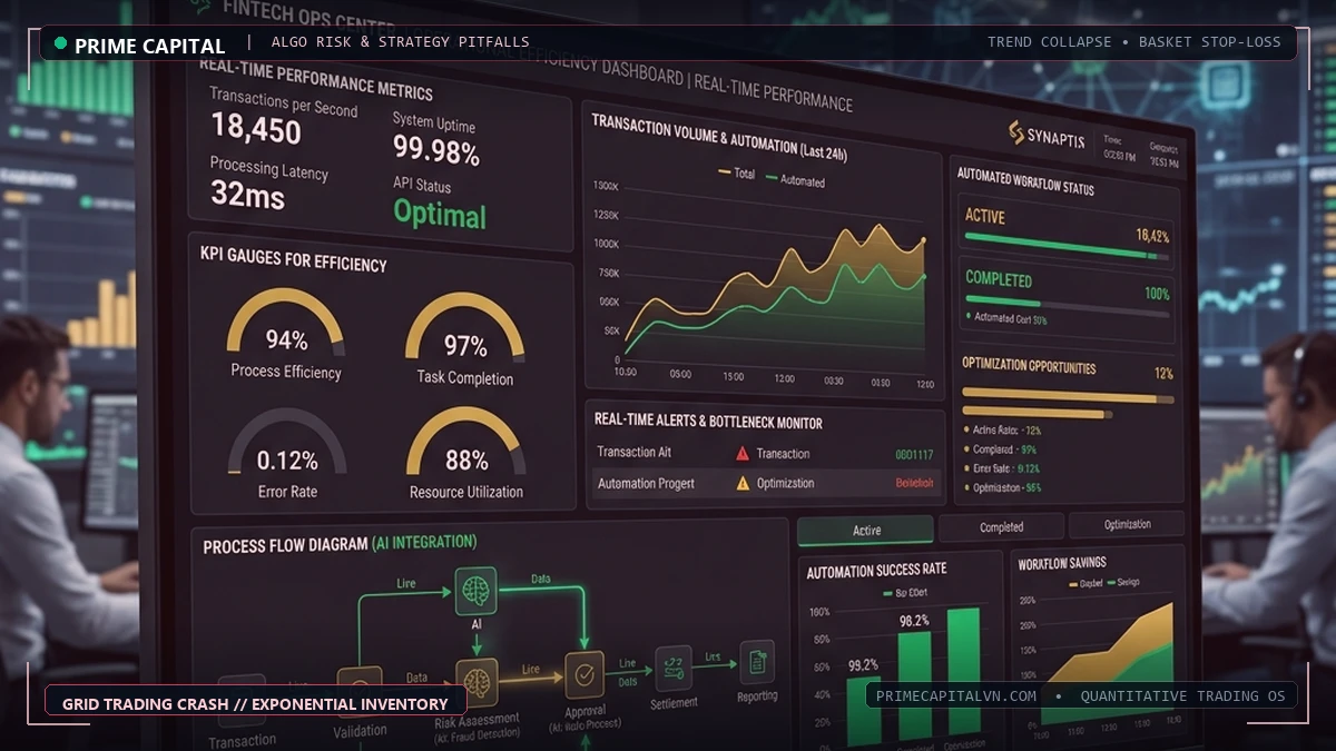 Cảnh báo bot Grid Trading: Vì sao 95% tài khoản cháy khi gặp trend?