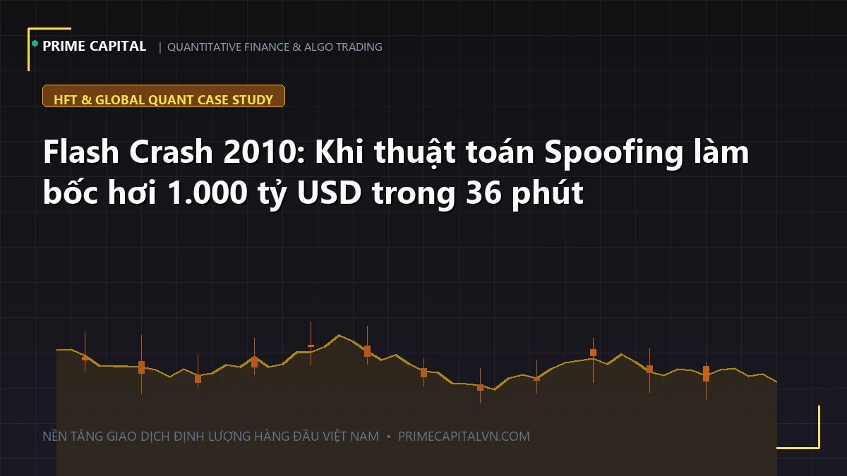 Flash Crash 2010: Khi thuật toán Spoofing làm bốc hơi 1.000 tỷ USD trong 36 phút