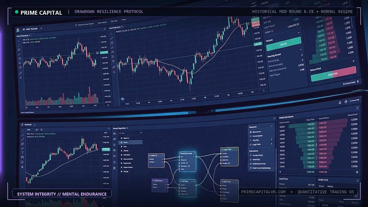 Kỷ luật giao dịch trong giai đoạn Drawdown: Giữ vững tinh thần khi chiến lược đi ngang