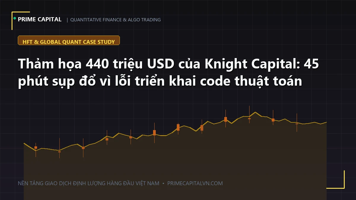 Thảm họa 440 triệu USD của Knight Capital: 45 phút sụp đổ vì lỗi triển khai code thuật toán